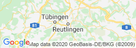 Reutlingen map